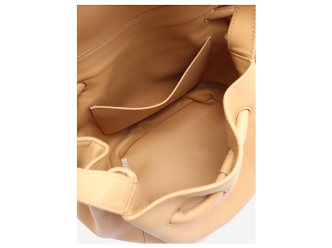 Bottega Veneta Borsa a tracolla in pelle Neutral Beak - vista 3