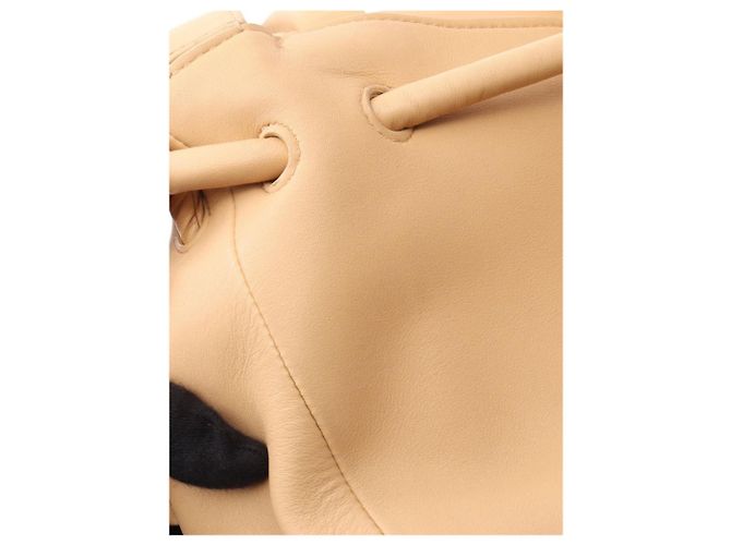 Bottega Veneta Borsa a tracolla in pelle Neutral Beak - vista 6