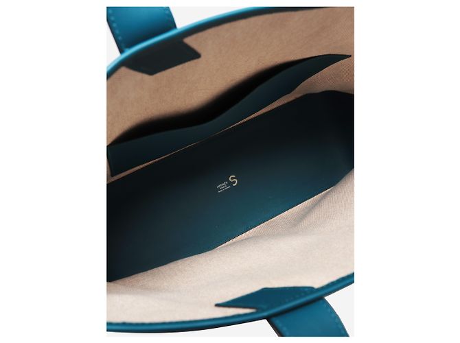 Hermès Borsa tote 2021 Cabas H en Biais 40 Neutral and teal - vista 6