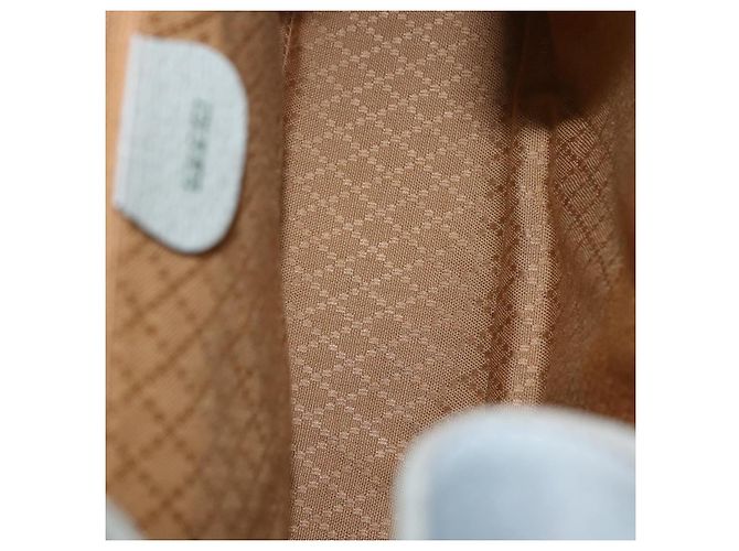 GUCCI Bamboo Backpack Suede Light Blue Gold 003 2058 0016 - vista 11