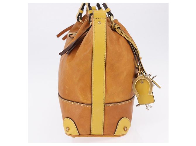 Chloé Chloe Hand Bag Leather Beige Gold Silver - vista 5