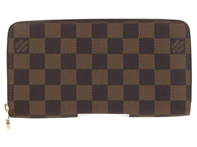 LOUIS VUITTON Damier Ebene Zippy Wallet Long Wallet N41661 LV - vista 13