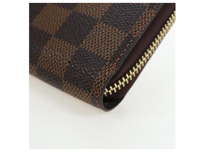 LOUIS VUITTON Damier Ebene Zippy Wallet Long Wallet N41661 LV - vista 15