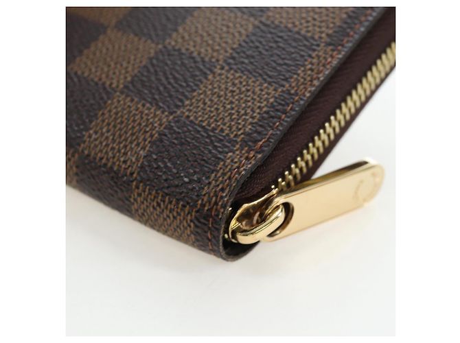 LOUIS VUITTON Damier Ebene Zippy Wallet Long Wallet N41661 LV - vista 17