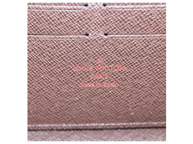 LOUIS VUITTON Damier Ebene Zippy Wallet Long Wallet N41661 LV - vista 19