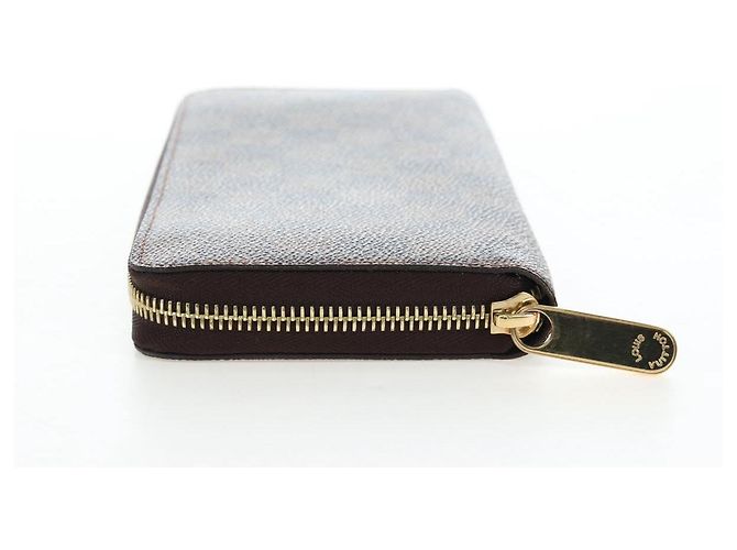 LOUIS VUITTON Damier Ebene Zippy Wallet Long Wallet N41661 LV - vista 3