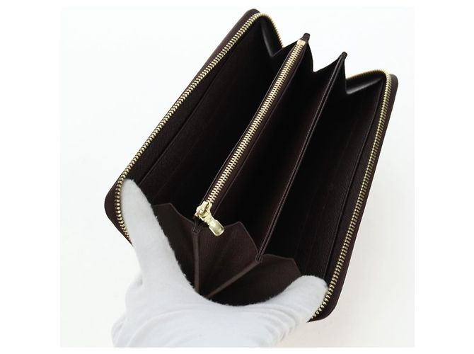 LOUIS VUITTON Damier Ebene Zippy Wallet Long Wallet N41661 LV - vista 8