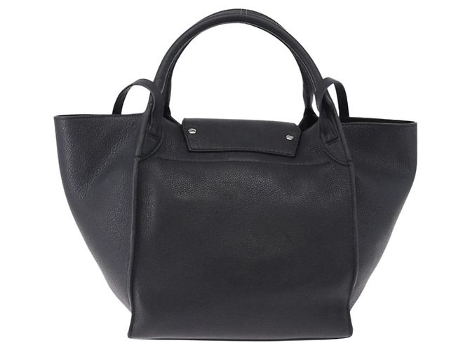 Céline CELINE Big Bag Small Leather 2way Black Silver - vista 2