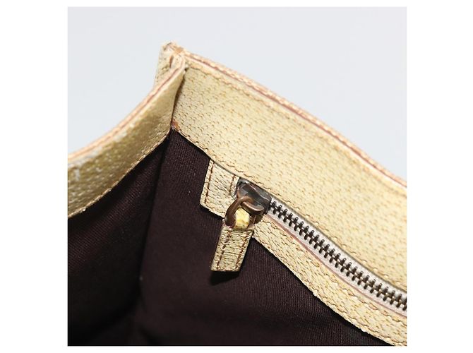 GUCCI GG Canvas Hand Bag Beige Bronze 124260 - vista 20