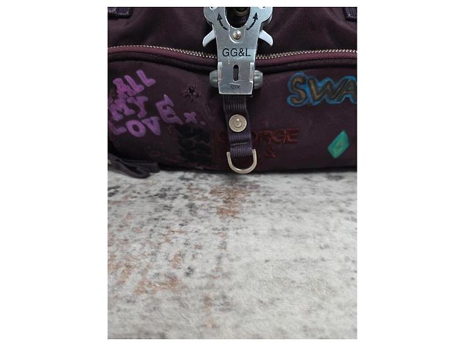 Autre Marque Borsa George Gina & Lucy Sweet Tart in nylon viola Porpora - vista 4