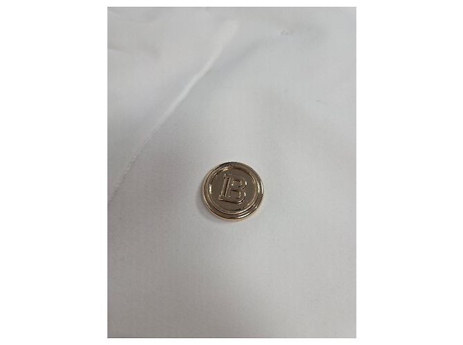 Blazer Balmain blanco talla 38 Dorado - vista 4
