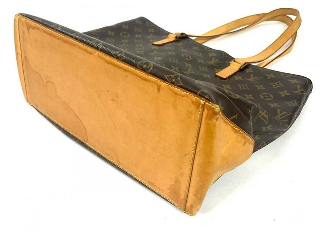 Borsa Cabas Piano Louis Vuitton Marrone - vista 3