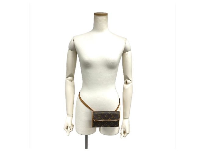 Borsa vita Louis Vuitton Florentine Marrone - vista 9