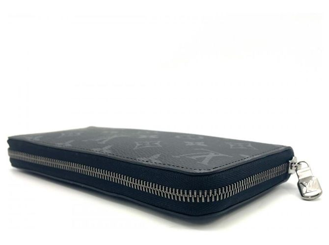 Louis Vuitton Monogram Eclipse Bi-Fold Wallet Black - view 3