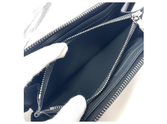 Louis Vuitton Monogram Eclipse Bi-Fold Wallet Black - view 6