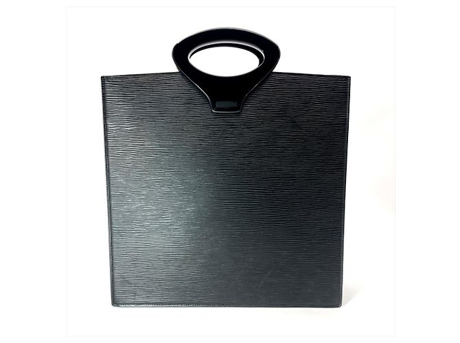 Borsa Louis Vuitton Ombre in pelle Epi Nero - vista 2