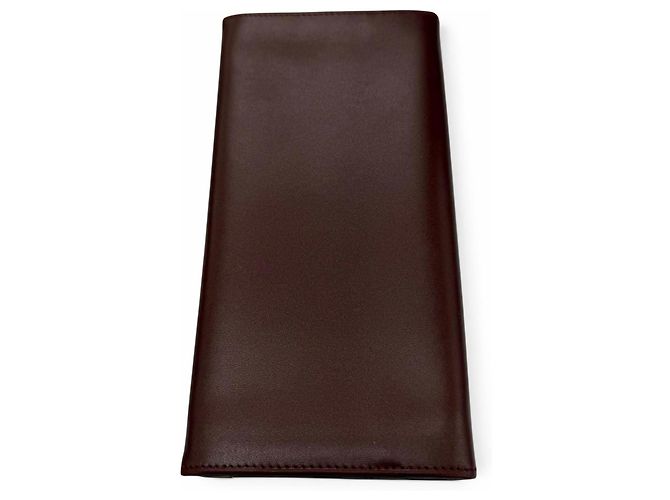 Cartera larga de piel Cartier Must de C-Motif Burdeos - vista 3