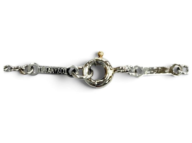 Bracciale Tiffany & Co. Elsa Peretti Diamond by the Yard Argento - vista 7