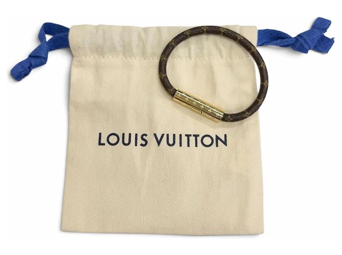 Bracciale Louis Vuitton LV Confidential Monogram D'oro - vista 2