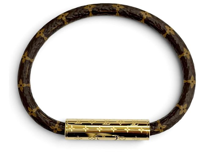 Bracciale Louis Vuitton LV Confidential Monogram D'oro - vista 6
