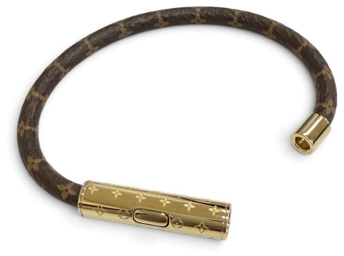 Bracciale Louis Vuitton LV Confidential Monogram D'oro - vista 7