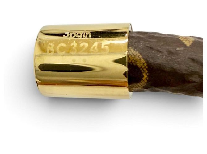 Bracciale Louis Vuitton LV Confidential Monogram D'oro - vista 8