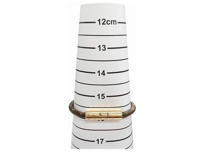 Bracciale Louis Vuitton LV Confidential Monogram D'oro - vista 9