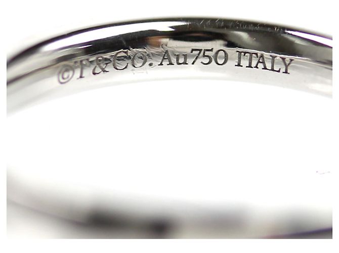 Tiffany & Co. T One Ring aus 18K Weißgold mit Diamant - Ansicht 5