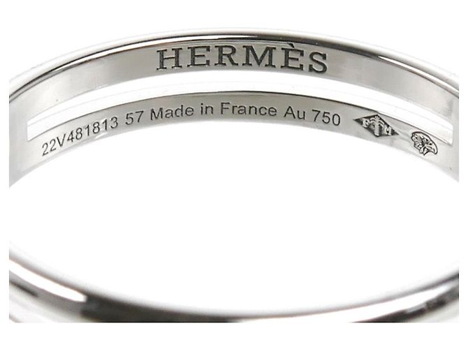 Hermès HERMES Ariane Ring aus 18K Weißgold - Ansicht 5