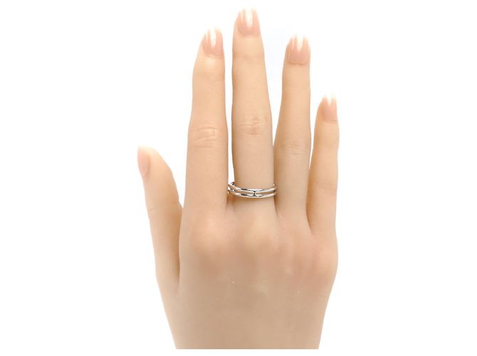 Hermès HERMES Ariane Ring aus 18K Weißgold - Ansicht 7