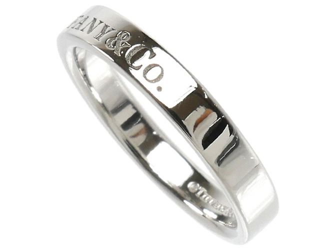 Anello Fascia Piatta Tiffany & Co. Pt950 Platinum - vista 2