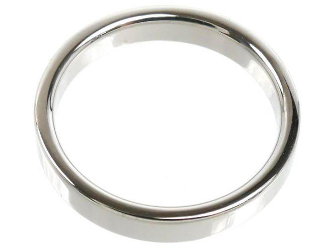 Anello Fascia Piatta Tiffany & Co. Pt950 Platinum - vista 4