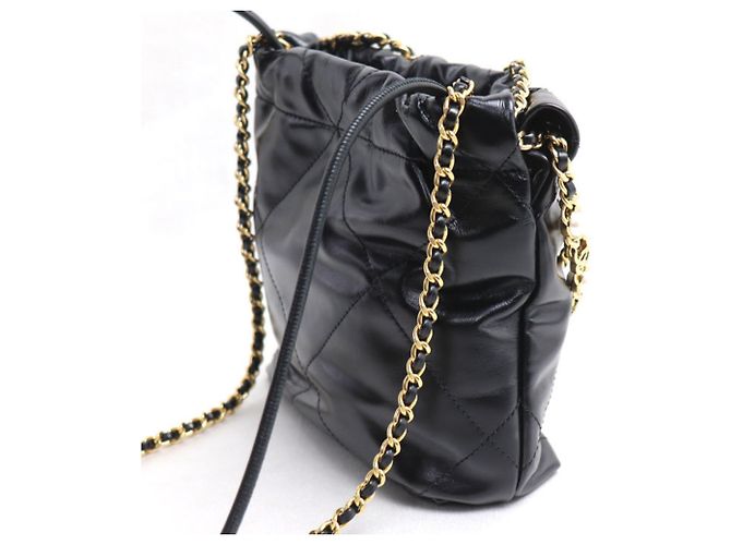 Borsa a tracolla 2-Way Chanel 22 Mini Nero - vista 2