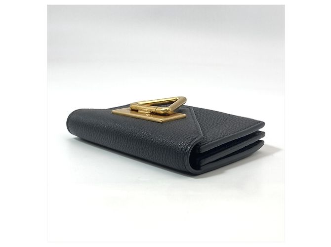 Bottega Veneta Tarjetero acordeón Triangle Saint Germain Negro - vista 4