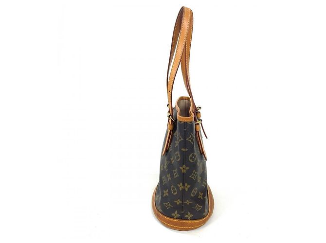 Borsa Tote Louis Vuitton Bucket PM Marrone - vista 2