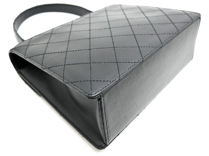 Timeless Borsa Chanel Top Handle Matelassé - vista 4
