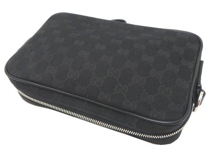 Borsa a pochette Gucci GG Pattern Nero - vista 4