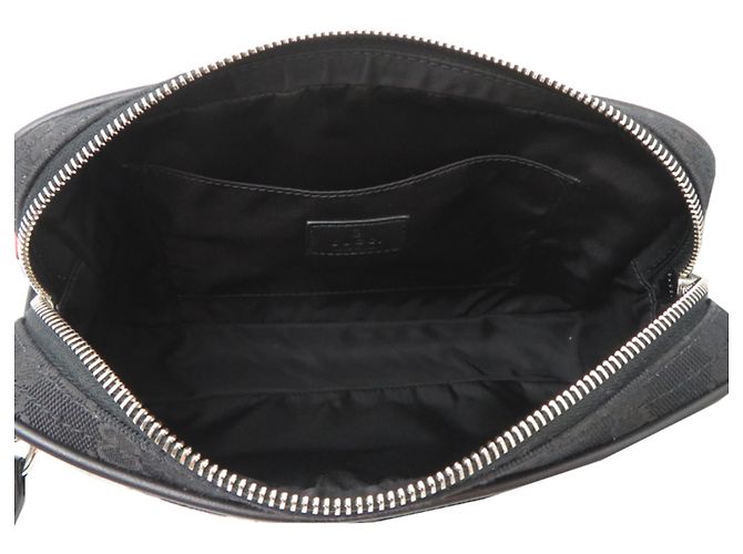 Borsa a pochette Gucci GG Pattern Nero - vista 6