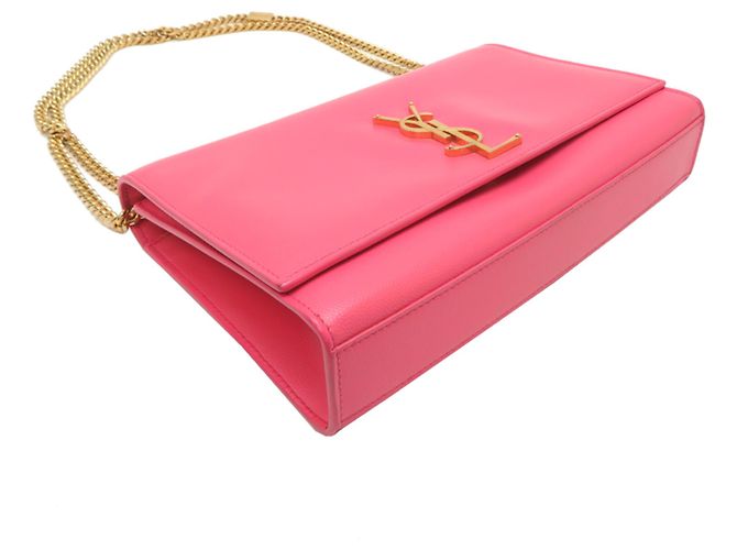Saint Laurent Paris Kate Medium Shoulder Bag Rosa - vista 3