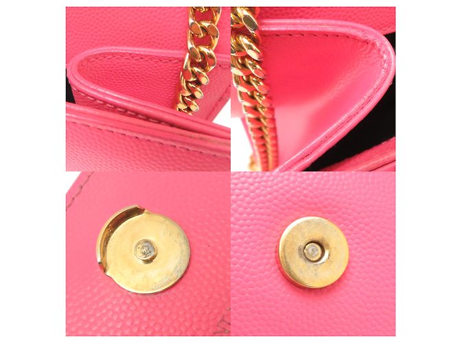 Saint Laurent Paris Kate Medium Shoulder Bag Rosa - vista 9