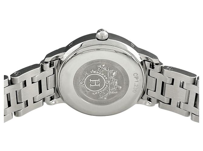 Orologio Hermès Clipper Nacre CP1.230 - vista 4