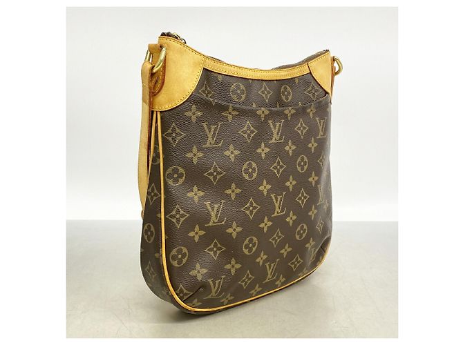 Borsa a tracolla Louis Vuitton Monogram Odeon PM Marrone - vista 2