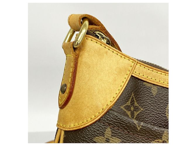 Borsa a tracolla Louis Vuitton Monogram Odeon PM Marrone - vista 7