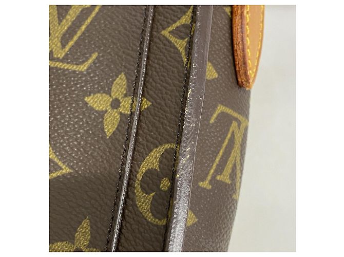 Borsa a tracolla Louis Vuitton Monogram Saint Cloud GM Marrone - vista 8