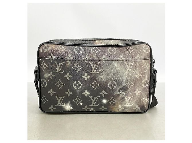 Borsa a tracolla Louis Vuitton Monogram Galaxy Alpha Nero - vista 11