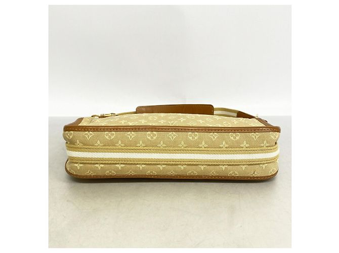 Borsa a tracolla Louis Vuitton Monogram Mini Pochette Catherine Beige - vista 3