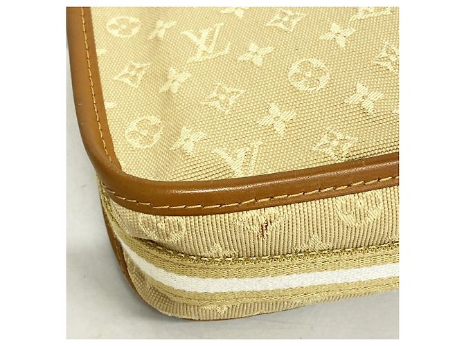 Borsa a tracolla Louis Vuitton Monogram Mini Pochette Catherine Beige - vista 6