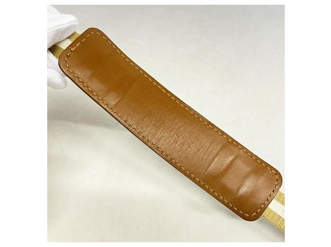 Borsa a tracolla Louis Vuitton Monogram Mini Pochette Catherine Beige - vista 7