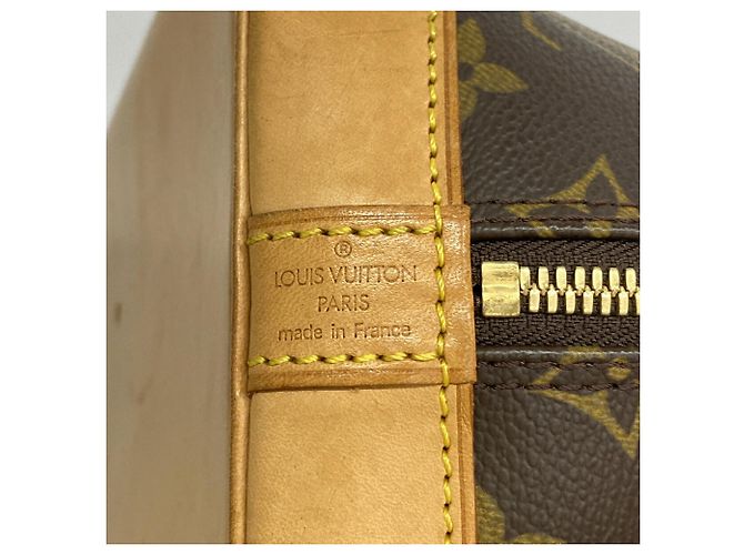 Louis Vuitton Alma Monogram Handtasche M51130 Braun - Ansicht 5