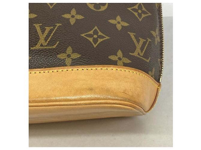 Louis Vuitton Alma Monogram Handtasche M51130 Braun - Ansicht 6